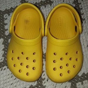 Lemon Yellow Crocs